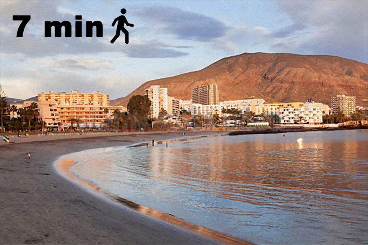 Jardin Canario Primera Linea De Playa Los Cristianos  Zewnętrze zdjęcie