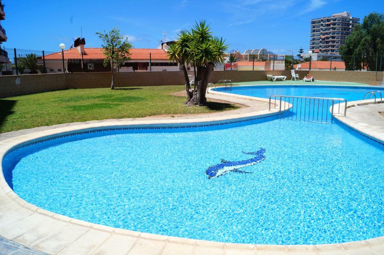 Jardin Canario Primera Linea De Playa Los Cristianos  Zewnętrze zdjęcie